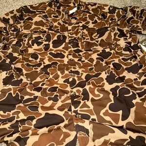 NWT Drake Men's Old School 8-Shot Flyweight Shirt 3XL